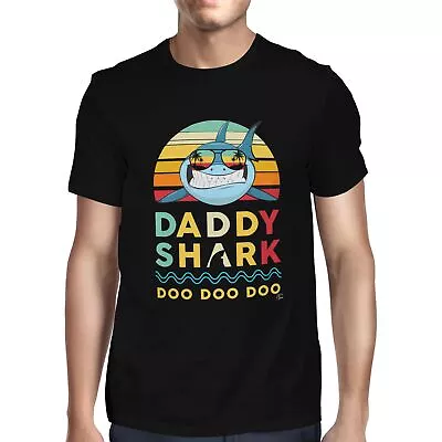 Buy 1Tee Mens Daddy Shark Doo Doo T-Shirt • 7.99£