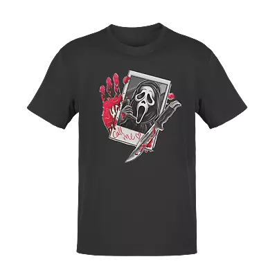 Buy Scream Fan Art Film Movie Funny Christmas Horror Parody T Shirt • 8.99£