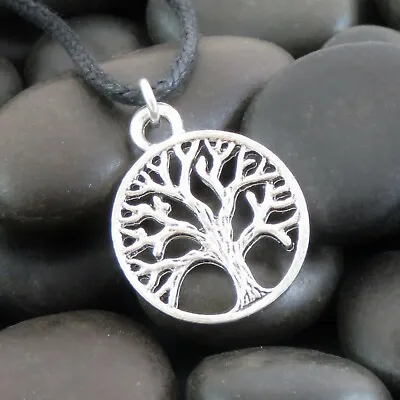 Buy Small Tree Of Life Silver Tone Pendant Necklace Mens Ladies Jewellery UK SELLER • 2.99£