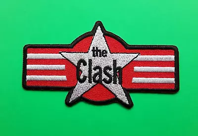 Buy The Clash Punk Rock Band Iron Or Sew On Quality Embroidered Patch Uk Seller • 3.99£