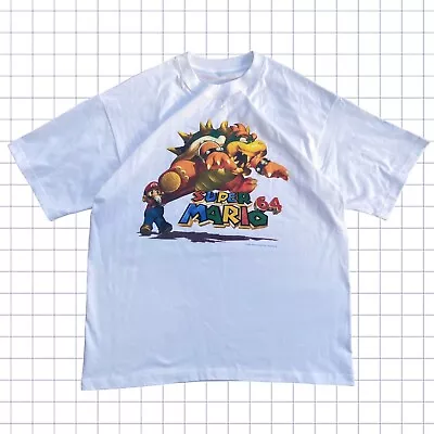 Buy Vintage 1990s Nintendo 64 Super Mario Tshirt - L/XL • 55£