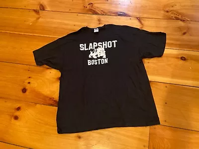 Buy Slapshot Boston Hardcore Band T-shirt Bulldog Size 2XL • 38.43£