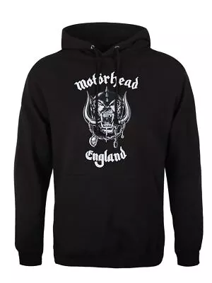 Buy Hoodie Motorhead England Pullover Men's Black • 32.99£