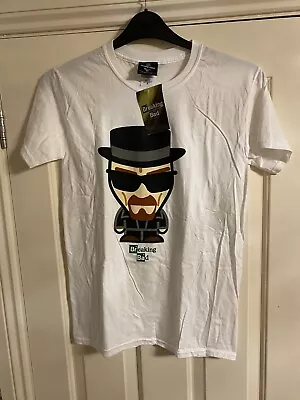 Buy Breaking Bad White Mens T Shirt Top Official Product Size Small New Tags • 2£