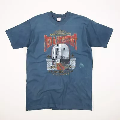 Buy Vintage US Prisons Made In The USA Graphic Tee Shirt 2906 • 11.99£