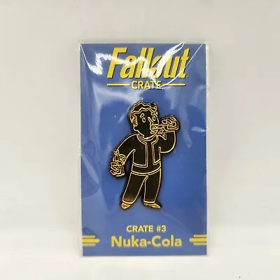 Buy Fallout 4 76 2 3 New Vegas Crate # 3 Nuka Cola Pin Xbox One PS4 • 38.56£