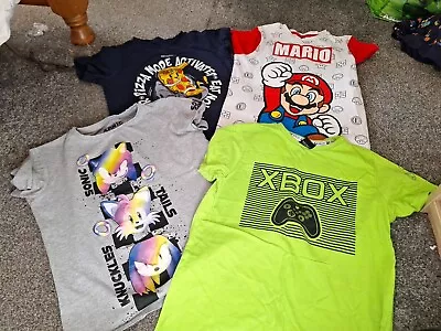 Buy Boys T Shirt Bundle Age 11 - 12 Years Including Xbox  • 4£
