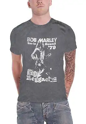 Buy Bob Marley Live In Hawaii Snow Wash T Shirt • 15.93£
