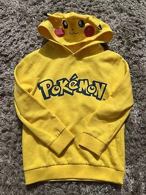 Buy Pokémon Pikachu Hoodie Boys Age 5-6 • 5£