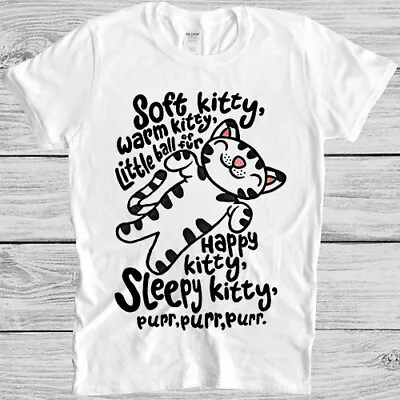 Buy Soft Kitty Warm Kitten Cute Cat Pet Lover Funny Meme Gift Tee T Shirt M1177 • 6.35£