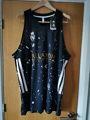 Buy Adidas Real Madrid Star Wars Galatic Empire Basketball Vest Size 5XL (BNWT) • 75£