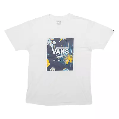 Buy VANS Mens T-Shirt White M • 11.99£