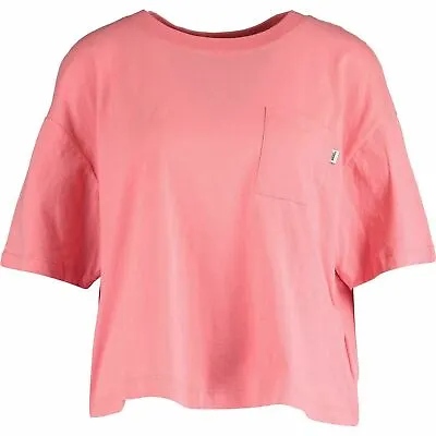 Buy VANS Women's Brush Off Cropped Top, Strawberry Pink, Size S • 11.41£