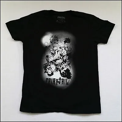 Buy Fairytail T-Shirt | Large | Hiro Mashima | Black/White | Rare • 11.95£