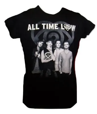 Buy All Time Low 'Colourless'  Skinny Ladies Rock Band T Shirt Size Large =36  Chest • 9.50£