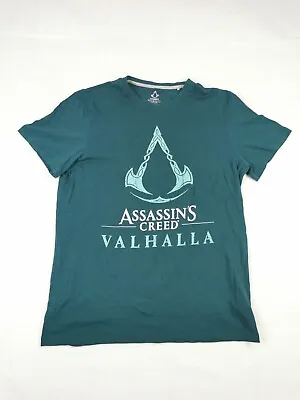 Buy Difuzed Ubisoft Men's T Shirt Assassin's Creed Valhalla Green Size L Large • 12.99£