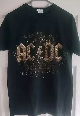 Buy Vintage ACDC, AC/DC Rock Or Bust T-shirt Size S. Australia/new Zealand Tour 2015 • 9.99£