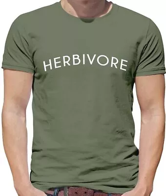 Buy Herbivore - Mens T-Shirt - Plant Based Vegan Vegetarian Plants • 13.95£