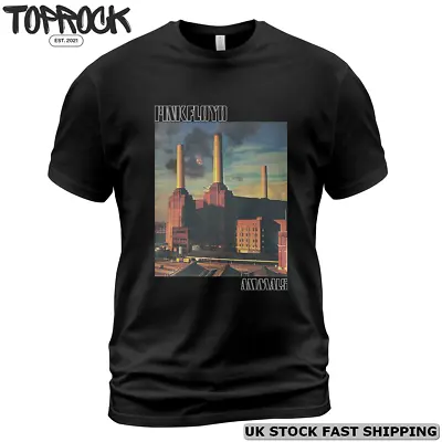 Buy Pink-Floyd Animals T-Shirt New Dave Gilmour Classic Rock Album Tee S-5XL • 16.98£