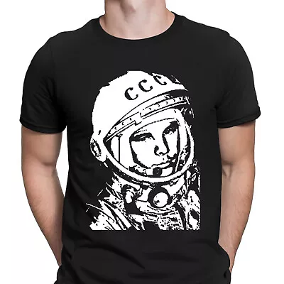 Buy Yuri Alexeyevich Gagarin First Man In Space Retro Vintage Mens T-Shirts Top #GVE • 9.99£