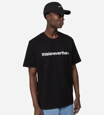 Buy Thisisneverthat T-Logo T-Shirt BNWT Men’s Black Tee Size: Large TN233TTSST01BLK • 26£