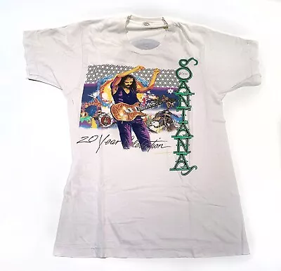 Buy Super Rare  / Viva Santana 20 Year Concert T-shirt • 52.10£
