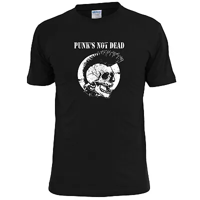 Buy Mens Punks Not Dead (v2) Punk Rock T Shirt Pistols Ruts Buzzcocks • 10.99£