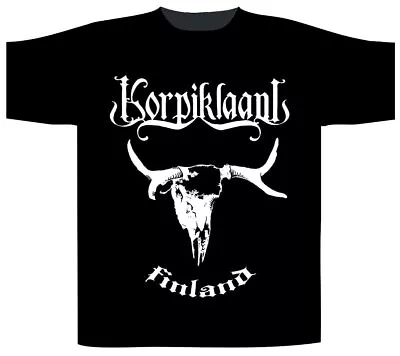 Buy Korpiklaani - Finland Black Band T-Shirt  - Official Merchandise • 19.63£