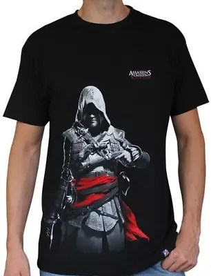 Buy Official Assassin S Creed IV Black Flag Abystyle Edward T Shirt SMALL NEW • 17.99£