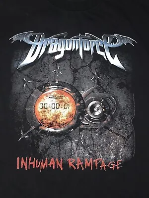 Buy Dragonforce Tshirt Concert Memorabilia Metal Collectible Concert Metal Head 609 • 8.48£