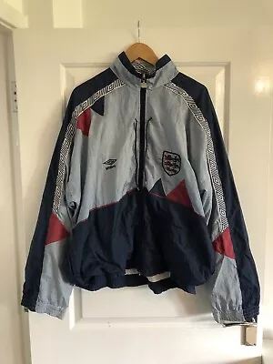 Buy Vintage England Jacket Umbro 1990/92 Medium • 25£