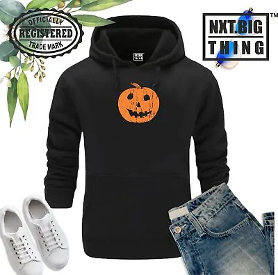 Buy Halloween Pumpkin Hoodie Ghost Witch Trick Or Treat Scary Horror Gift Men Top • 19.99£