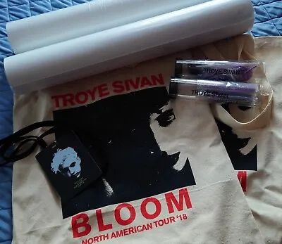 Buy Troye Sivan 2018 Bloom North American Tour VIP Merch | AUTOGRAPHED POSTERS • 58.38£