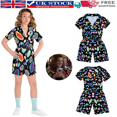 Buy 2023 Eleven T-Shirt Stranger Things 3 Cosplay Costume Halloween Party Fancy Top • 14.38£