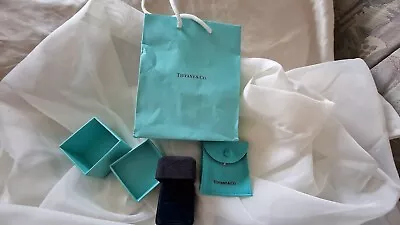Buy Tiffany & Co Packaging Leather Box In Hard Box & Bag From Las Vegas 2006 VGC • 55£