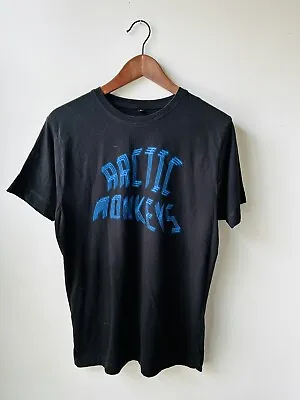 Buy Arctic Monkeys 2018 Tour T-shirt.  Black/blue.  Medium. • 25£