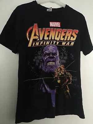 Buy Infinity War Avengers T-Shirt Cant Find Size I Would Say A Small To Small Medium • 6.99£