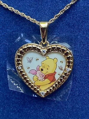 Buy Bradford Exchange Disney Winnie The Pooh Necklace. NEW-boxed-Cert- Swarovski Cry • 47.99£
