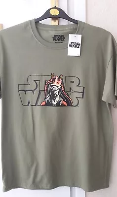 Buy Star Wars Jar Jar Binks Episode 1 T-Shirt Size Large • 9.99£