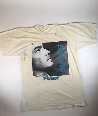 Buy The Smiths 1986 Panic Vintage T Shirt Large • 229£
