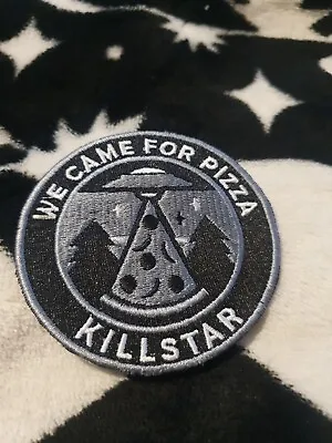 Buy Killstar We Came For Pizza Embroided Patch/iron On. New. Uk Only.  • 9£