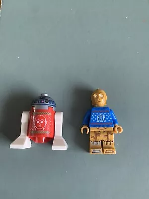 Buy Lego Star Wars Christmas Jumper R2D2 & C3PO NEW GENUINE MINIFIGURES !!!! • 9.99£