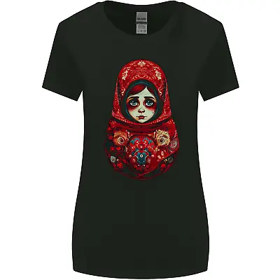 Buy Fantasy Matryoshka Doll Russian Girl Womens Wider Cut T-Shirt • 8.75£
