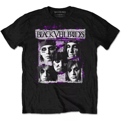 Buy Black Veil Brides Grunge Faces Official Tee T-Shirt Mens Unisex • 15.99£