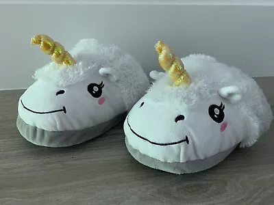 Buy Unicorn Slippers For Adults Onesize With Shiny Horn- Clean • 4.74£