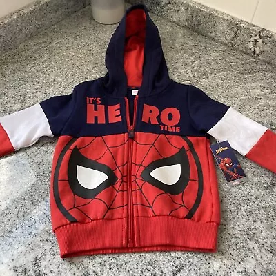 Buy Marvel Spiderman Hoodie Age 2-3 Years  • 15£