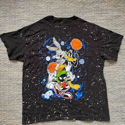 Buy Looney Tunes Space Jam T Shirt Mens XL In Very Good Condition .435 • 9.99£