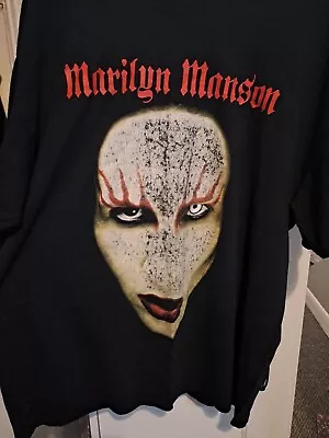 Buy Marilyn Manson T Shirt Xl • 50£