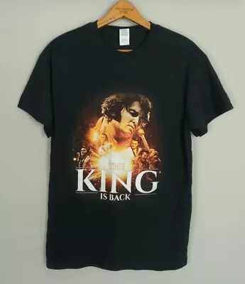 Buy VINTAGE RETRO 90s ELVIS PRESLEY KING OF ROCK AND ROLL FESTIVAL BAND T SHIRT TOP • 22.99£