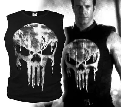 Buy The Punisher Skull Vest Men's Tank Top Cotton T Shirt Boy Daredevil T-shirt New • 19.30£